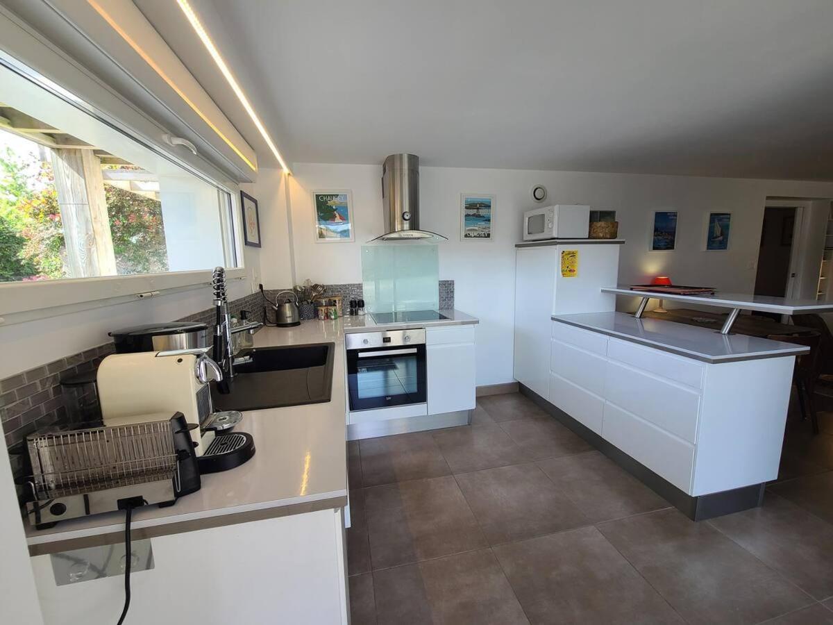 Appartement Moderne Avec Terrasse - Proche Mer Agon-Coutainville Zewnętrze zdjęcie
